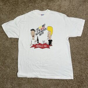vintage 1994 beavis and butthead Rare T-shirt Size XL Pimp Party 90s Funny Tee